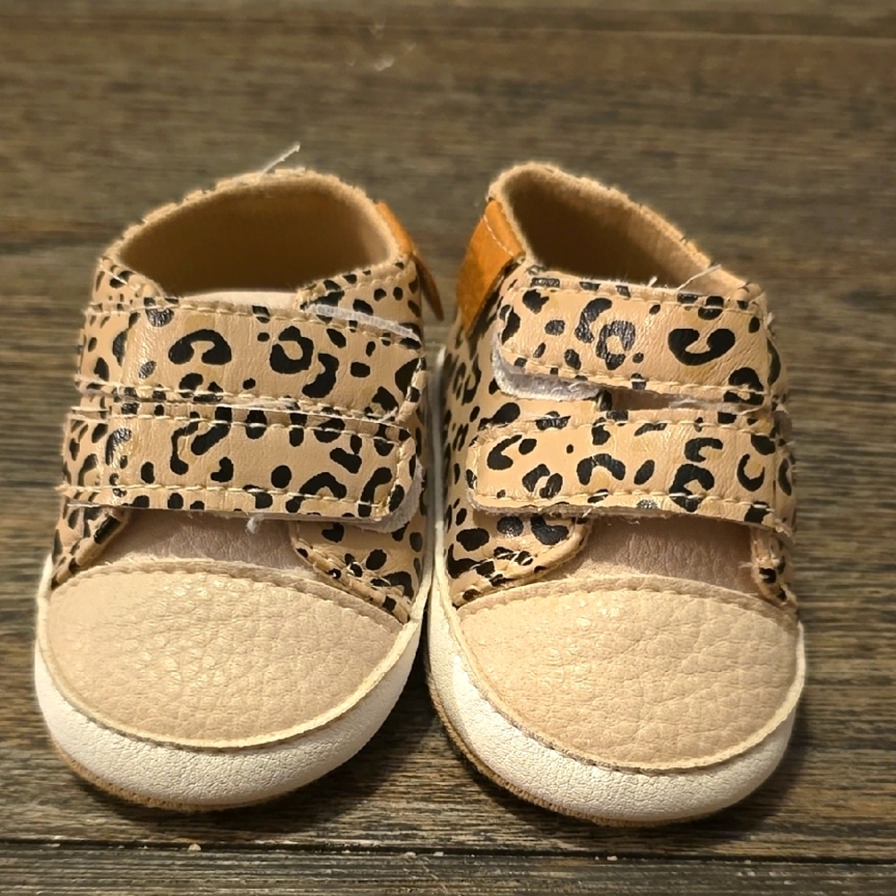 Myggpp Leopard Print Kids Shoes